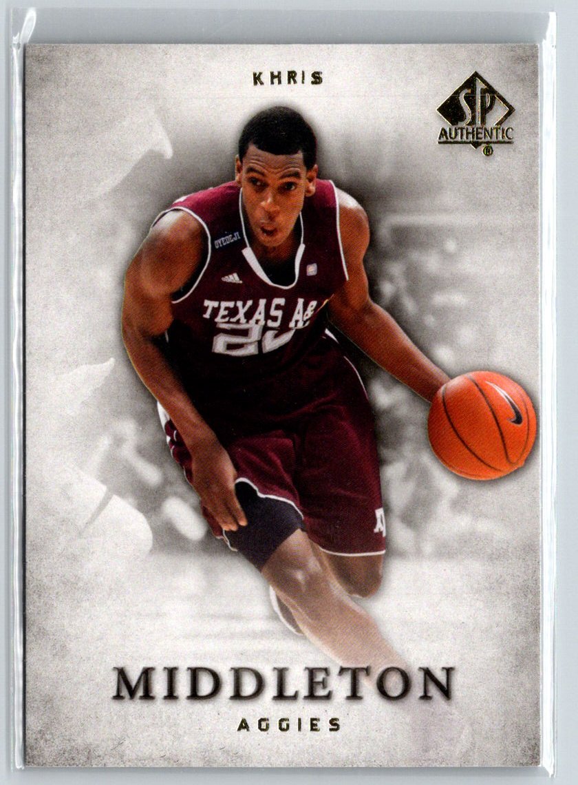 2012-13 SP Authentic #35 Khris Middleton L60