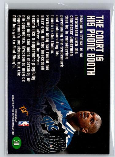 1995-96 Stadium Club Members Only 50 #30 Shaquille O'Neal L60