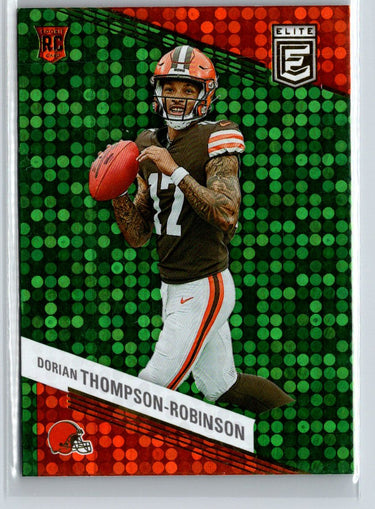 2023 Donruss Elite #136 Dorian Thompson-Robinson Green Disco L61
