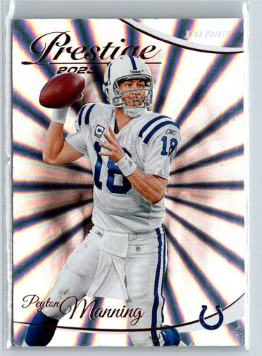 2023 Panini Prestige #129 Peyton Manning Xtra Points Sunburst L61