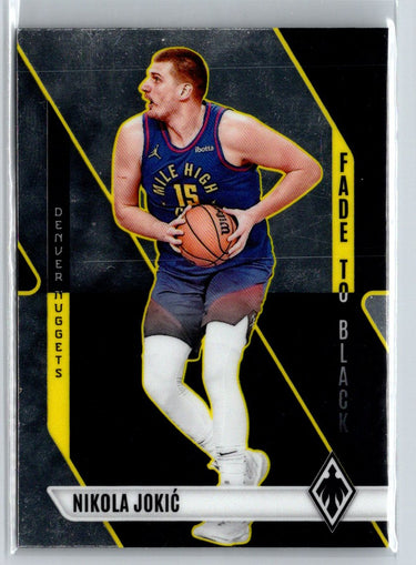 2023-24 Panini Phoenix #20 Nikola Jokic Fade To Black L61