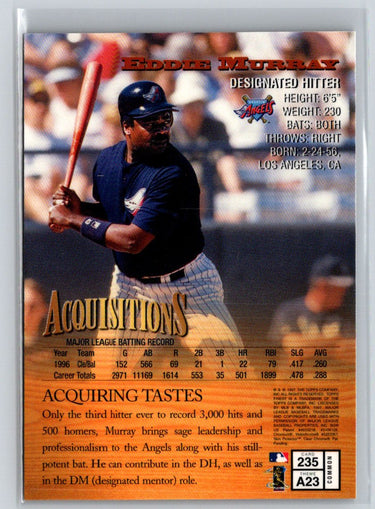 1997 Finest #235 Eddie Murray L62