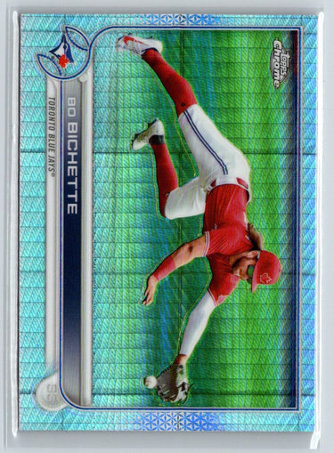 2022 Topps Chrome #38 Bo Bichette Prism Refractor L63