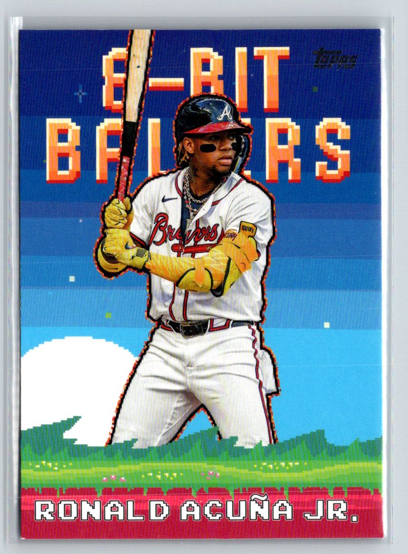 2025 Topps #8B-3 Ronald Acuña Jr. 8-Bit Ballers L63