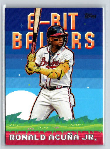 2025 Topps #8B-3 Ronald Acuña Jr. 8-Bit Ballers L63