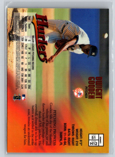 1997 Finest #51 Dwight Gooden L63