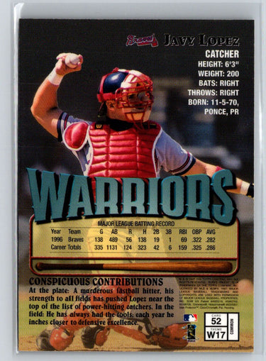 1997 Finest #52 Javy Lopez L63