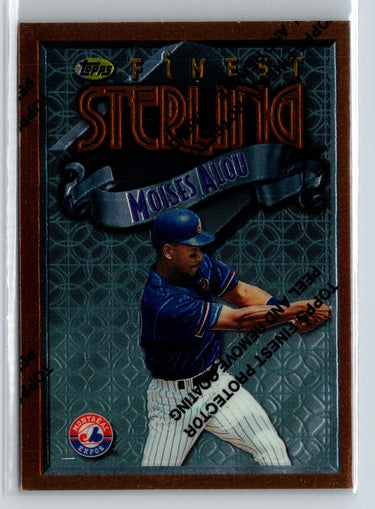 1996 Finest #250 Moises Alou L63