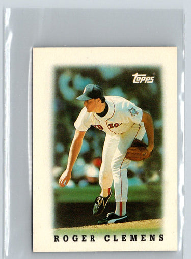 1988 Topps Major League Leaders Minis #2 Roger Clemens L63