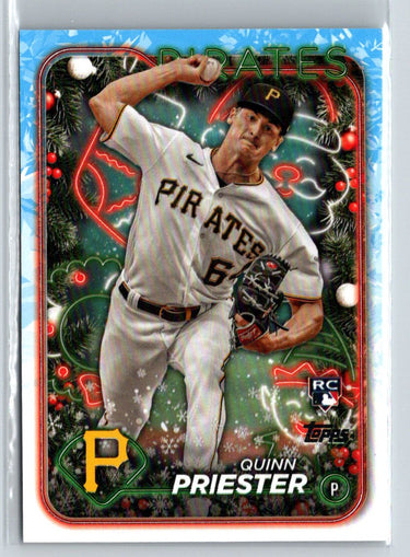 2024 Topps Holiday #H145 Quinn Priester L64