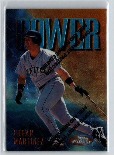 1997 Finest #99 EDGAR MARTINEZ L64