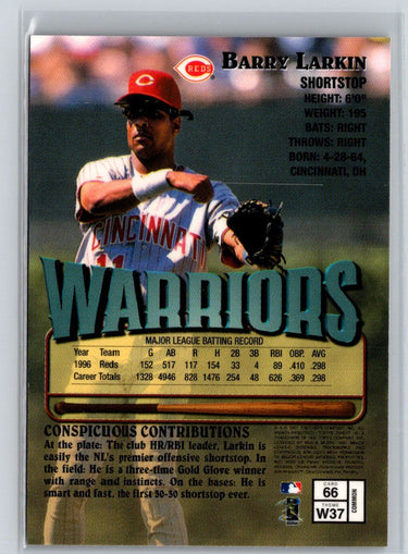 1997 Finest #66 Barry Larkin L64
