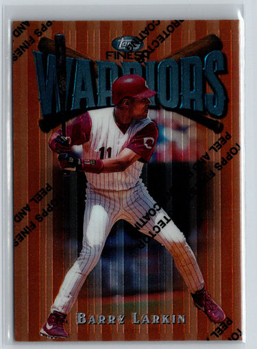 1997 Finest #66 Barry Larkin L64
