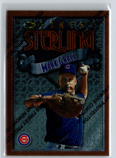 1996 Finest #267 Mark Grace L64