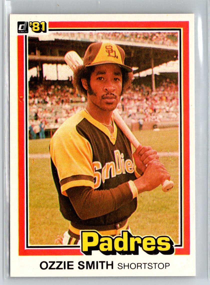 1981 Donruss #1 Ozzie Smith L65