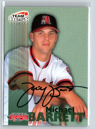 1999 Team Best Rookie #NNO Michael Barrett Autographs L65