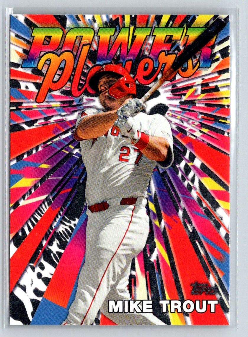 2025 Topps #PP-2 Mike Trout Power Players L65