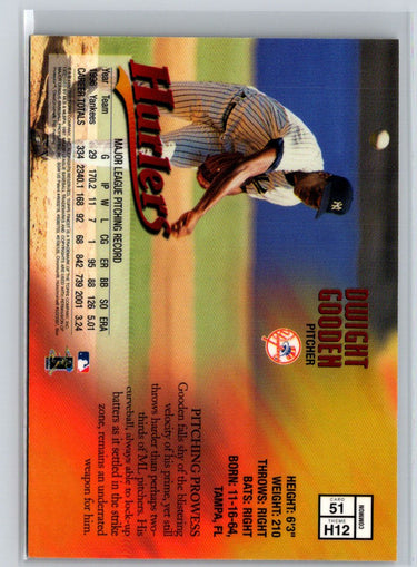 1997 Finest #51 Dwight Gooden L65