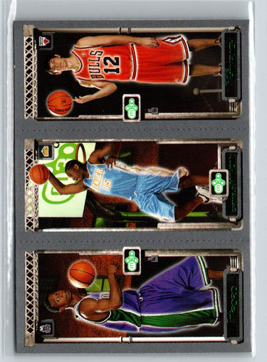 2003-04 Topps Rookie Matrix Chris Bosh / Carmelo Anthony / Hinrich L66