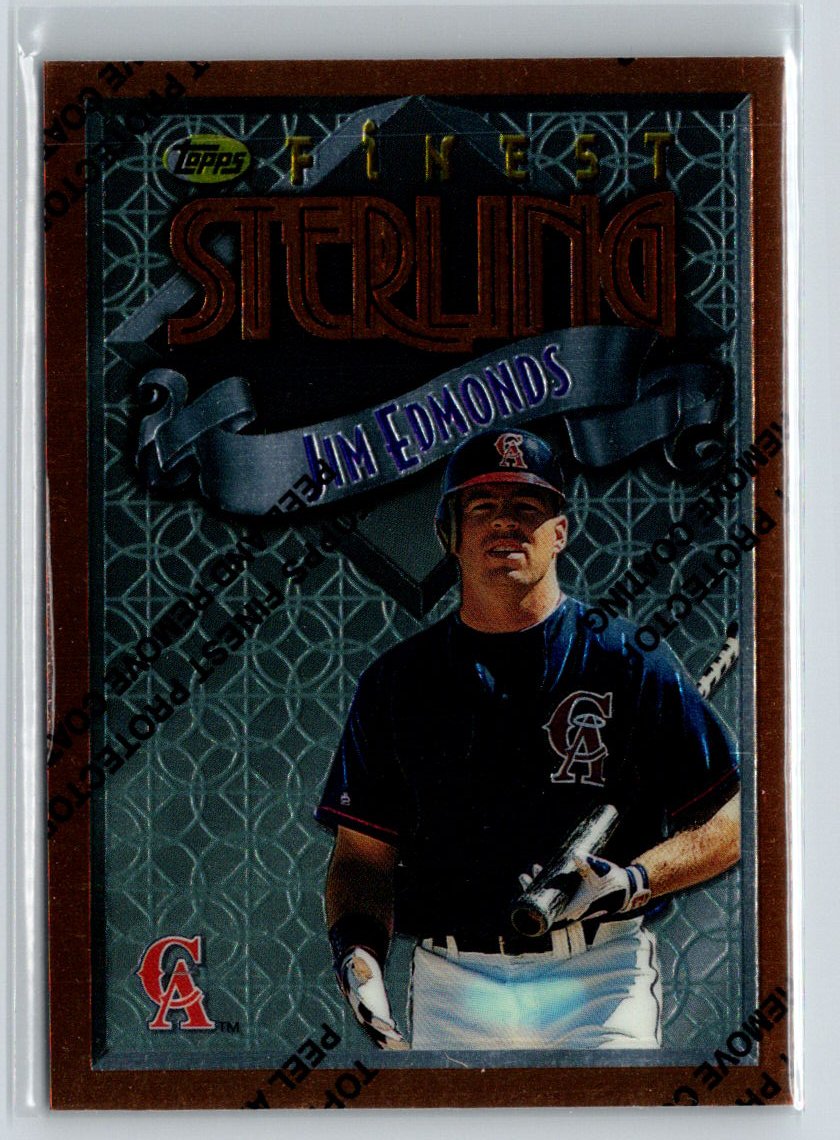 1996 Finest #216 Jim Edmonds L66