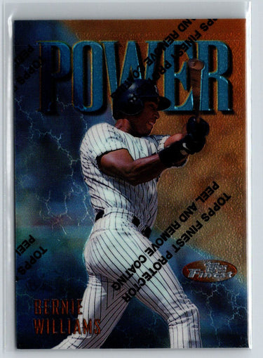 1997 Finest #45 Bernie Williams L66