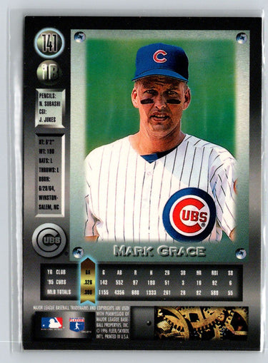 1996 Metal Universe #141 Mark Grace L67