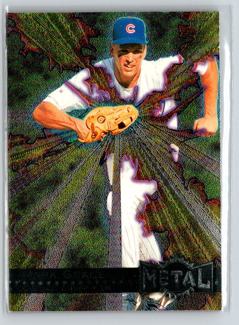 1996 Metal Universe #141 Mark Grace L67