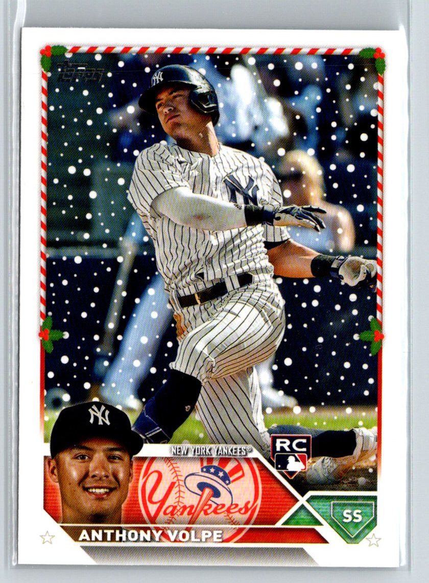 2023 Topps Holiday #H129 Anthony Volpe L67