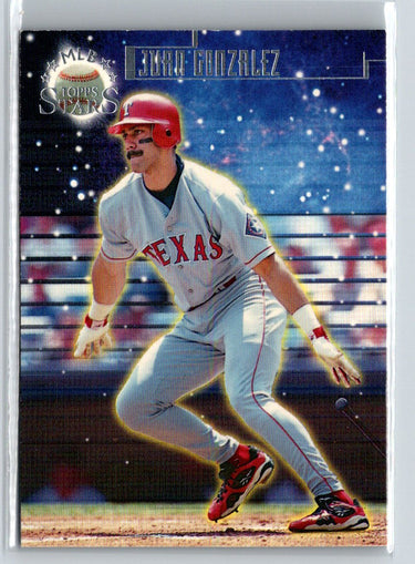 1998 Topps Stars #90 Juan Gonzalez Silver #/4399 L67