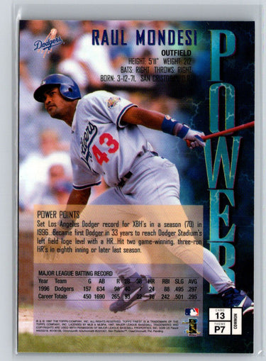 1997 Finest #13 Raul Mondesi L68