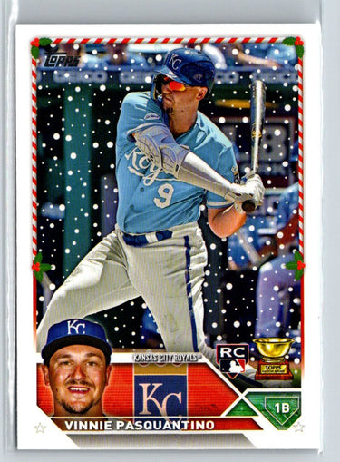 2023 Topps Holiday #H99 Vinnie Pasquantino L68