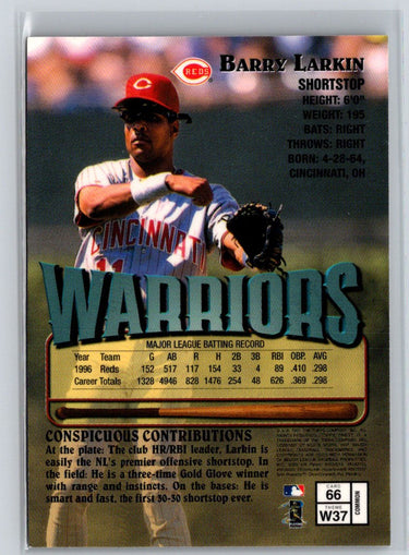1997 Finest #66 Barry Larkin L68