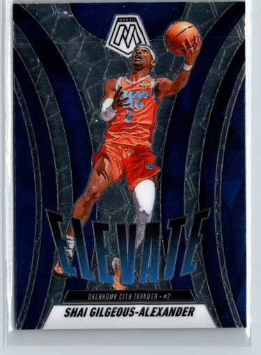 2024-25 Panini Mosaic #25 Shai Gilgeous-Alexander Elevate L68