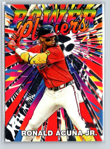 2025 Topps #PP-3 Ronald Acuña Jr. Power Players L68