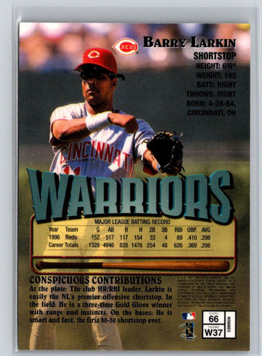 1997 Finest #66 Barry Larkin L68