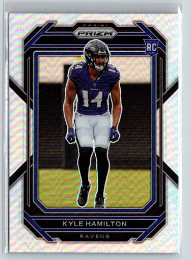 2022 Panini Prizm #342 Kyle Hamilton Silver L69