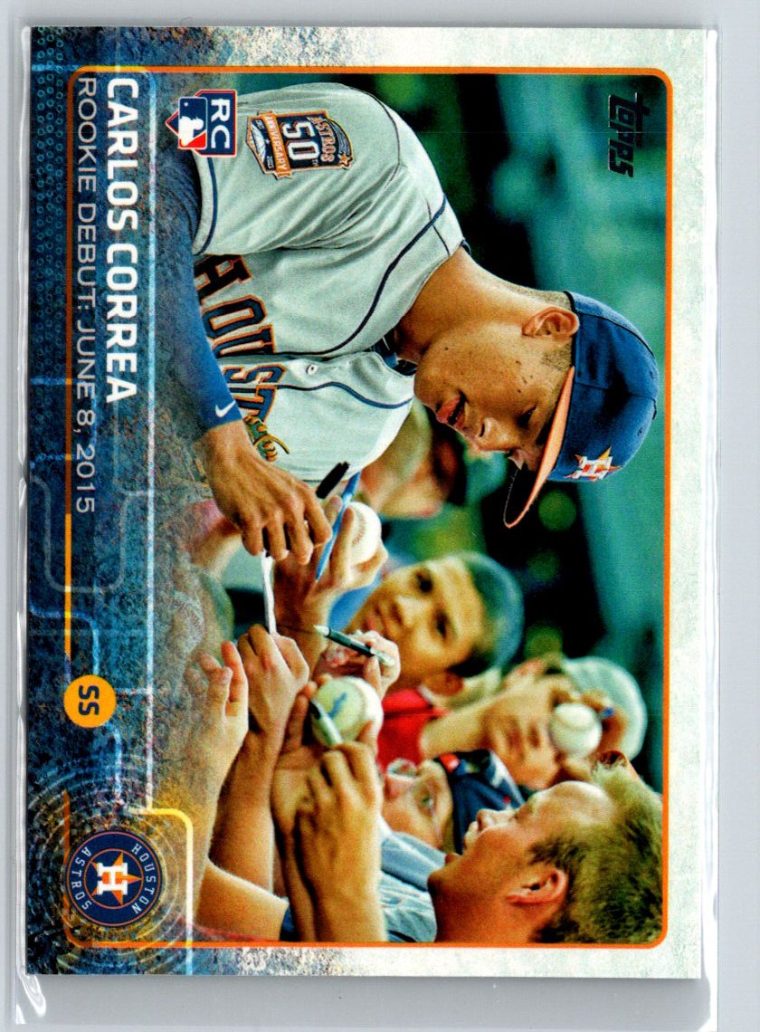 2015 Topps Update #US251 Carlos Correa L70