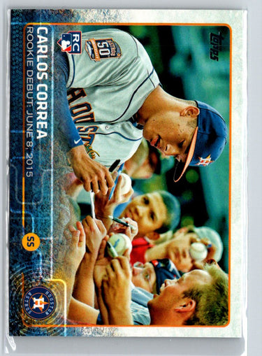 2015 Topps Update #US251 Carlos Correa L70