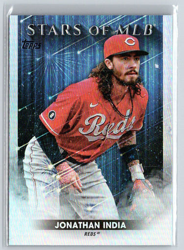 2022 Topps Update #SMLBC-68 Jonathan India Stars of MLB Chrome L70