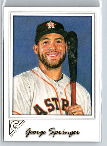2017 Topps Gallery #17 George Springer M01