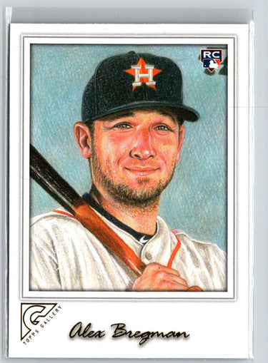 2017 Topps Gallery #42 Alex Bregman M01