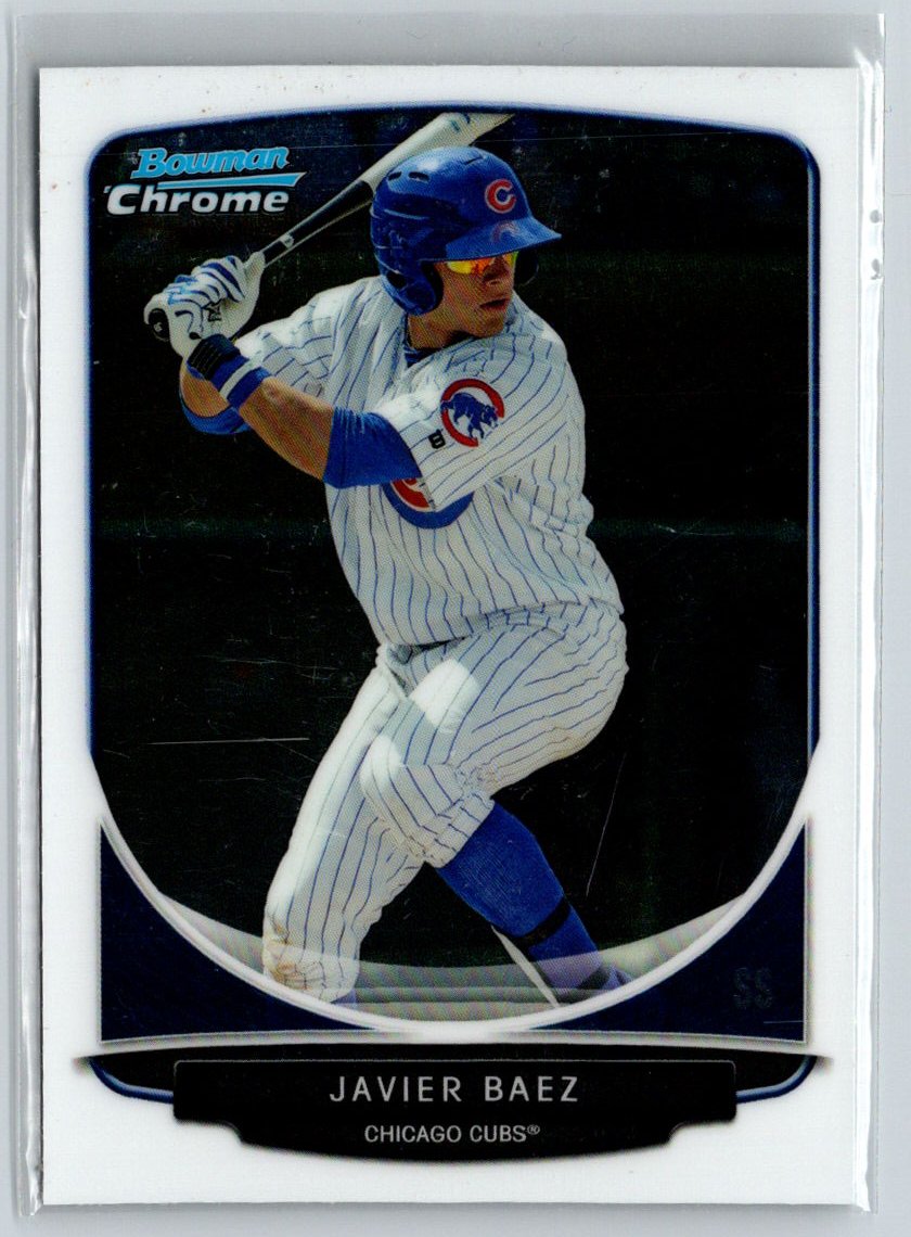 2013 Bowman Draft Picks & Prospects #TP-27 Javier Baez Chrome Top Prospects M01
