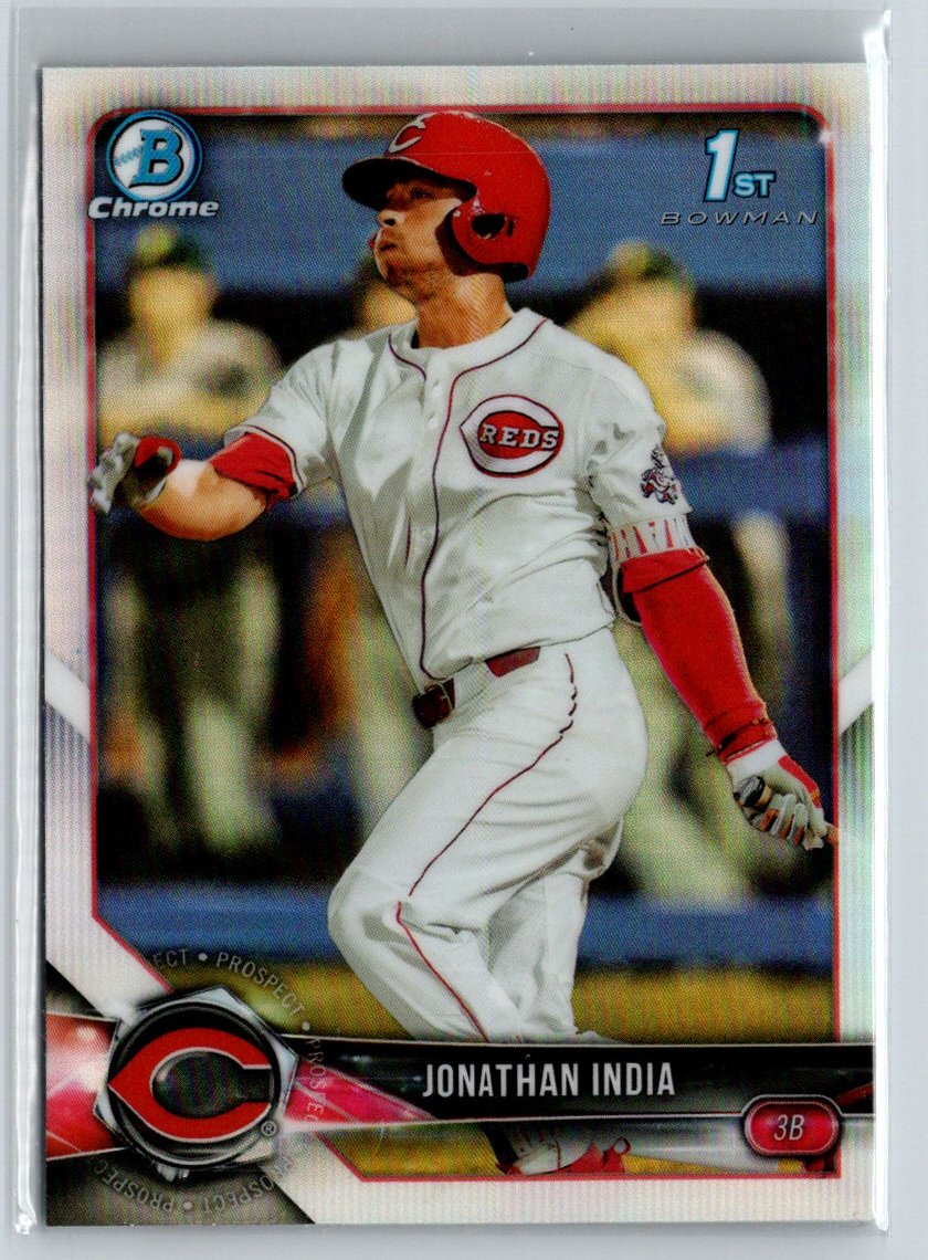 2018 Bowman Draft #BDC-112 Jonathan India Chrome M02