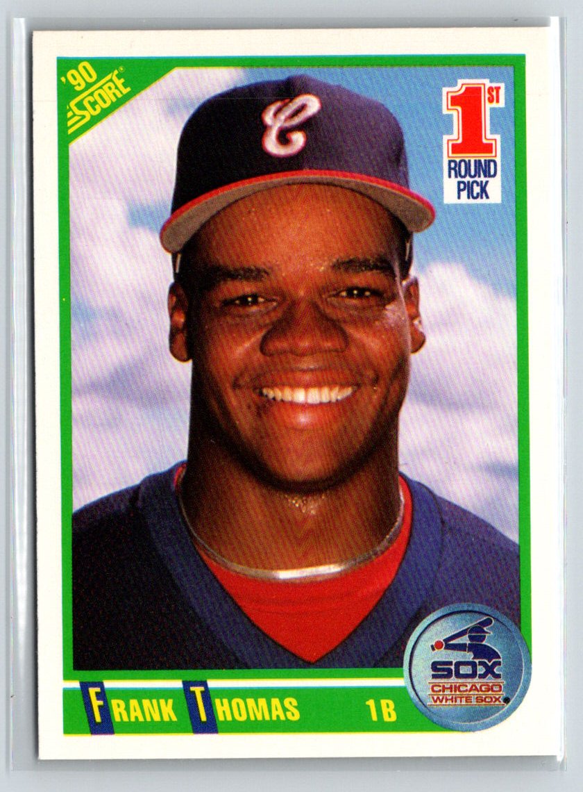 1990 Score #663 Frank Thomas M02