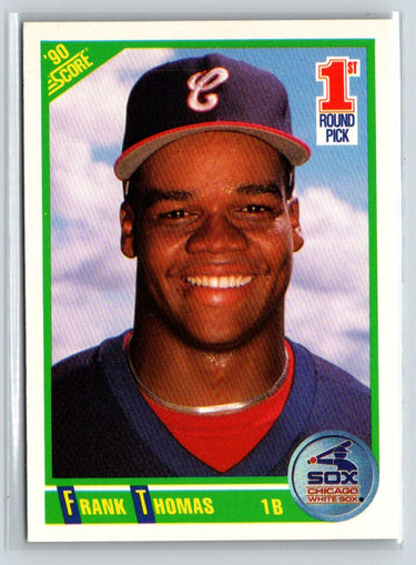 1990 Score #663 Frank Thomas M02