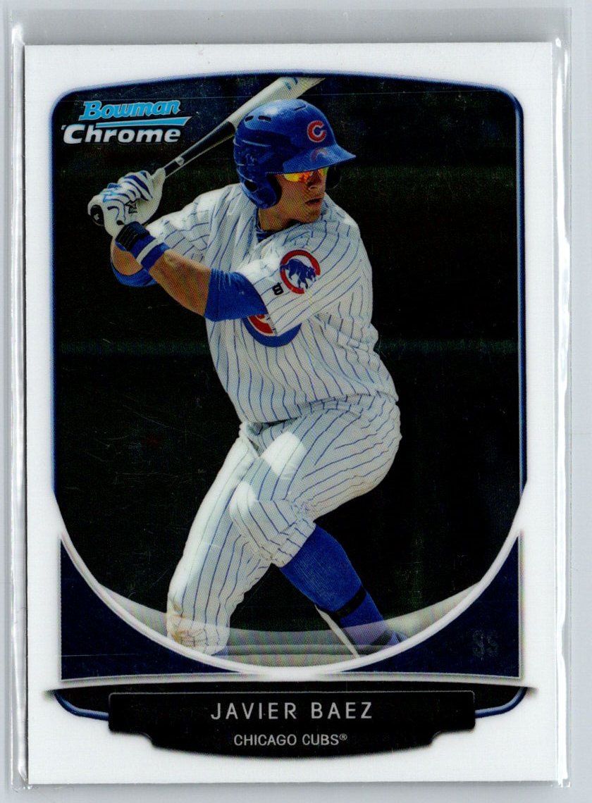 2013 Bowman Draft Picks & Prospects #TP-27 Javier Baez Chrome Top Prospects M02