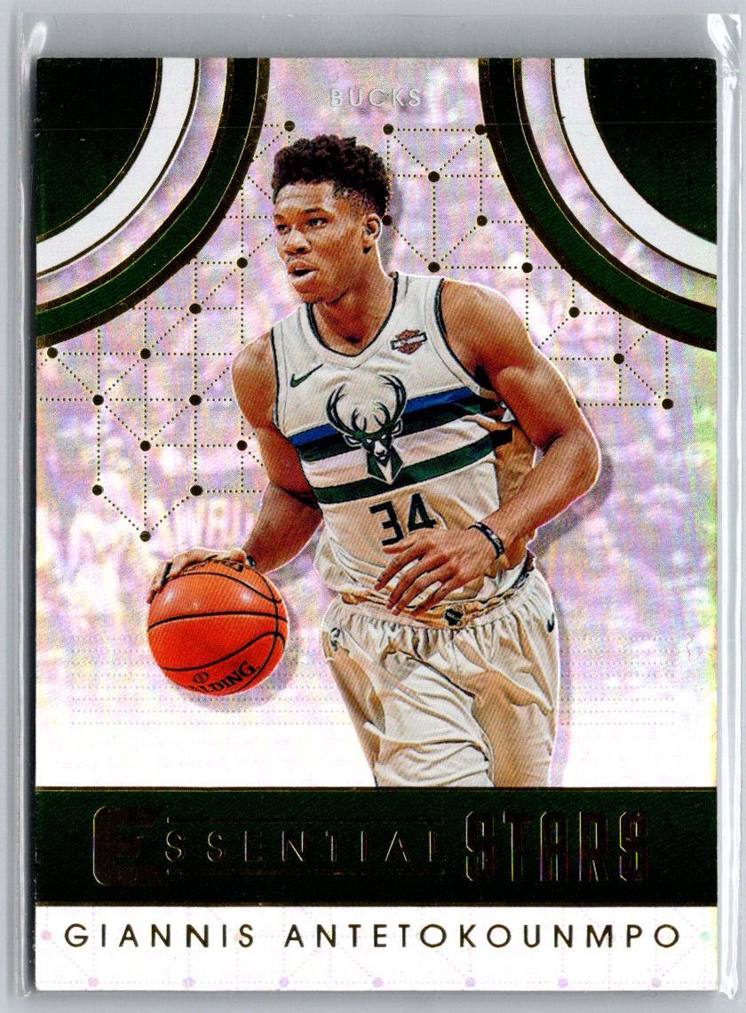 2017-18 Panini Essentials #ES-8 Giannis Antetokounmpo Essential Stars M02