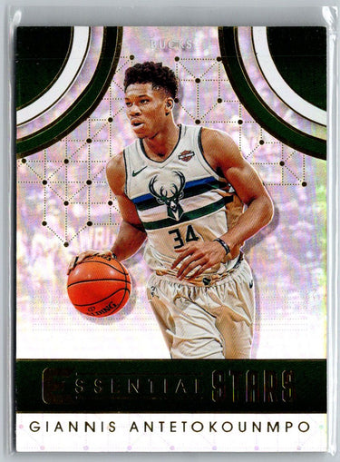 2017-18 Panini Essentials #ES-8 Giannis Antetokounmpo Essential Stars M02