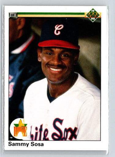 1990 Upper Deck #17 Sammy Sosa M03