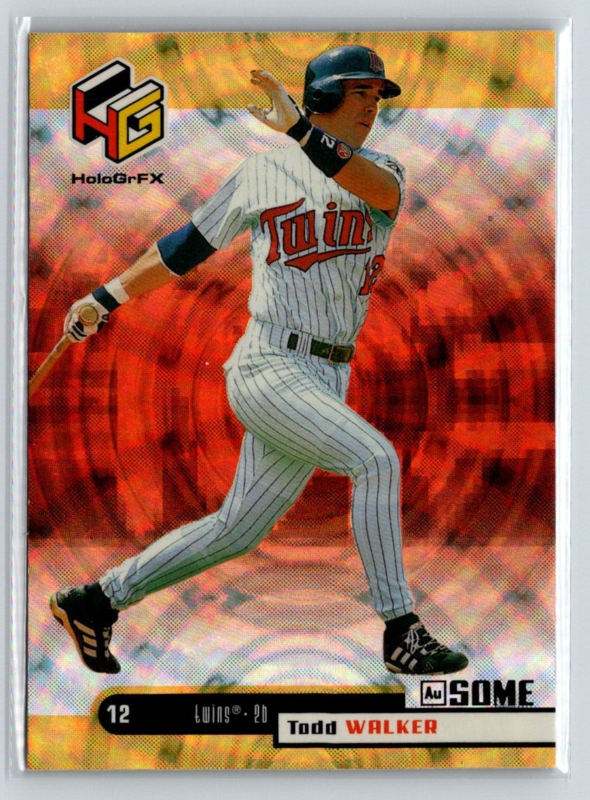 1999 Upper Deck HoloGrFX #34 Todd Walker AuSome M04